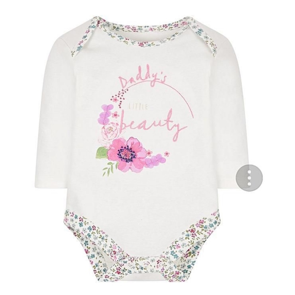 🌸 Mothercare Daddy's Little Beauty Bodysuit 🌸